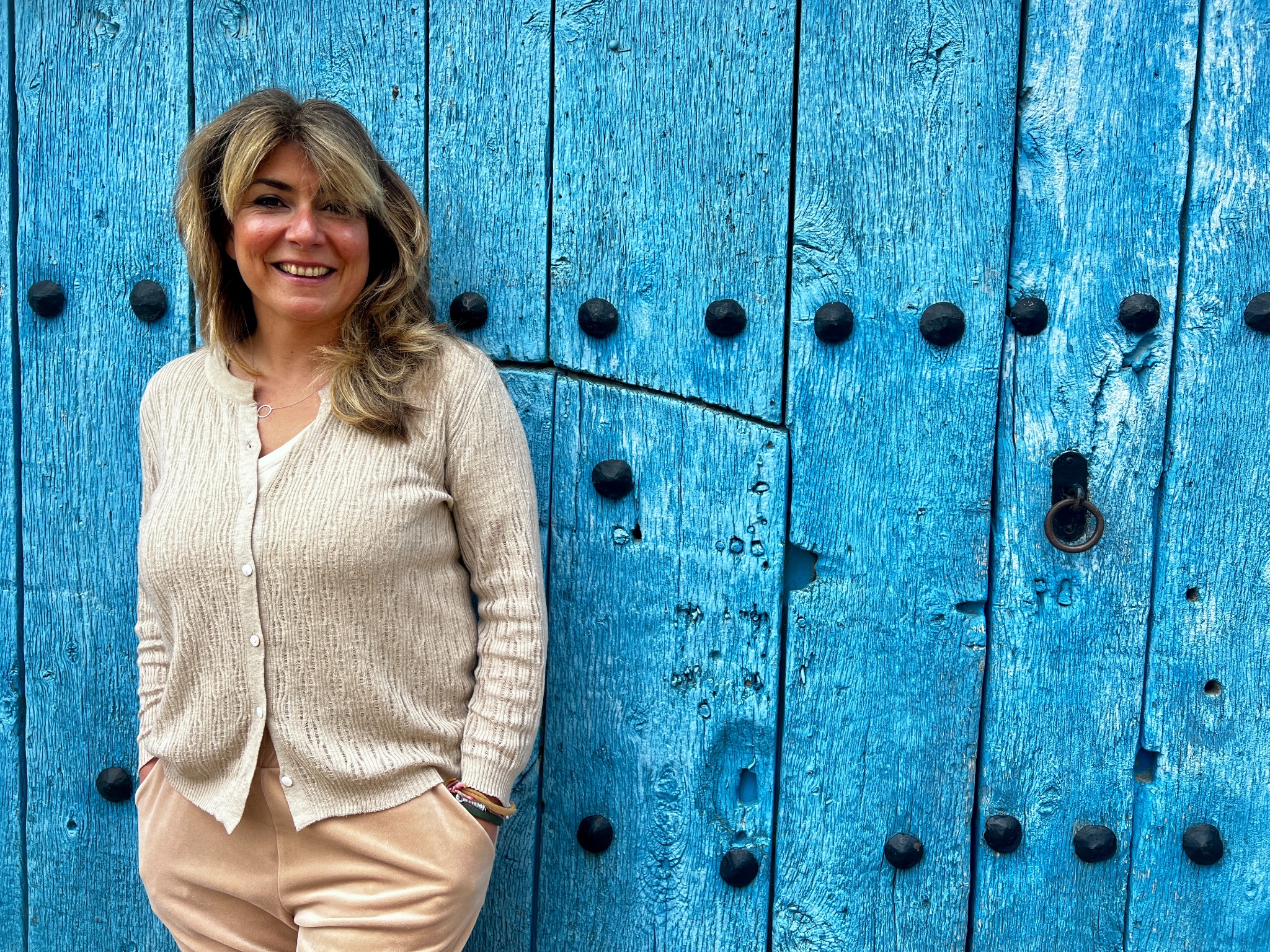 Leire Serrano, Hortelana responsable del grupo Donde florecer